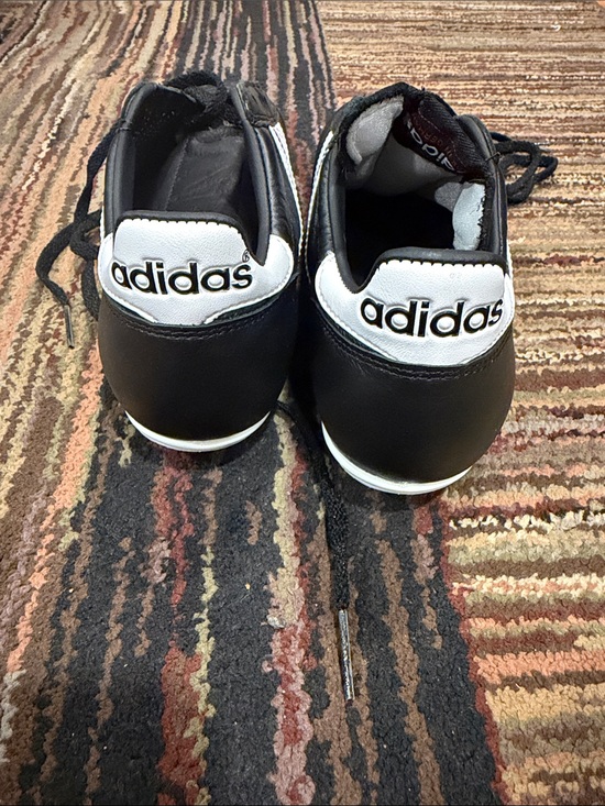 adidas Copa Mundial Men’s Black with White Stripes - make me an offer